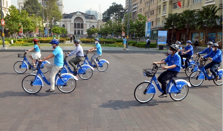 Hà Nội: Đề xuất thí điểm dịch vụ xe đạp đô thị theo 2 giai đoạn
