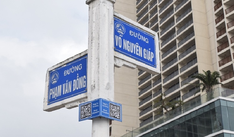 Đà Nẵng: Gắn mã QR tra cứu thông tin các tuyến đường trọng điểm dịch vụ, du lịch