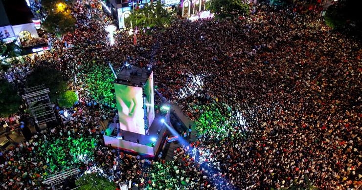 TP Hồ Chí Minh tổ chức countdown không khán giả