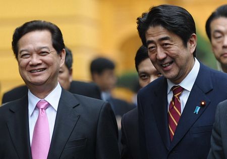 Lễ đón chính thức Thủ tướng Nhật Shinzo Abe