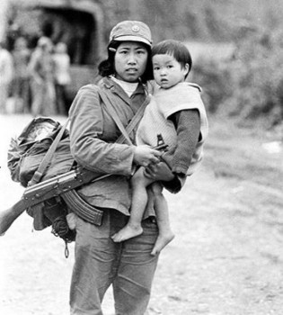 Bức ảnh gây xúc động trong chiến tranh biên giới Việt - Trung