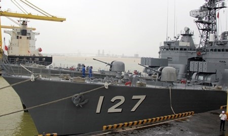 Hai tàu quân sự Nhật Bản thăm Đà Nẵng