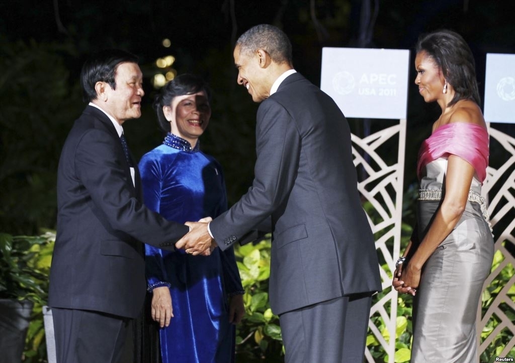Chủ tịch nước Trương Tấn Sang thăm chính thức Hoa Kỳ