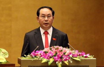 Ông Trần Đại Quang được giới thiệu làm Chủ tịch nước nhiệm kỳ 2016 - 2021