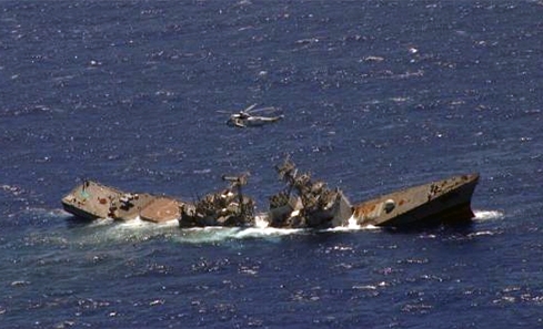 Sự thật về thông tin "tàu dầu khí Việt Nam" bị chìm ở Biển Đông