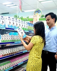 Sữa tươi Vinamilk dẫn đầu về sản lượng và doanh số bán ra tại Việt Nam