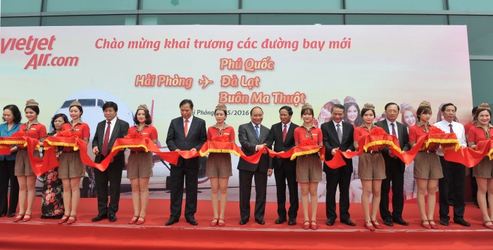 vietjet mo duong bay tu hai phong di phu quoc da lat buon ma thuot