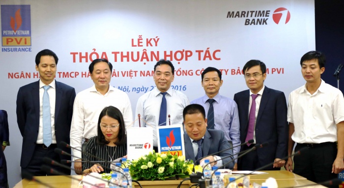 Bảo hiểm PVI và Maritime Bank ký thỏa thuận hợp tác toàn diện