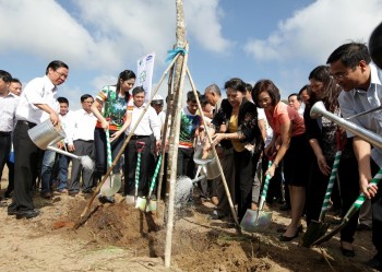 10.520 cây xanh trồng mới tại Khu di tích đường Hồ Chí Minh