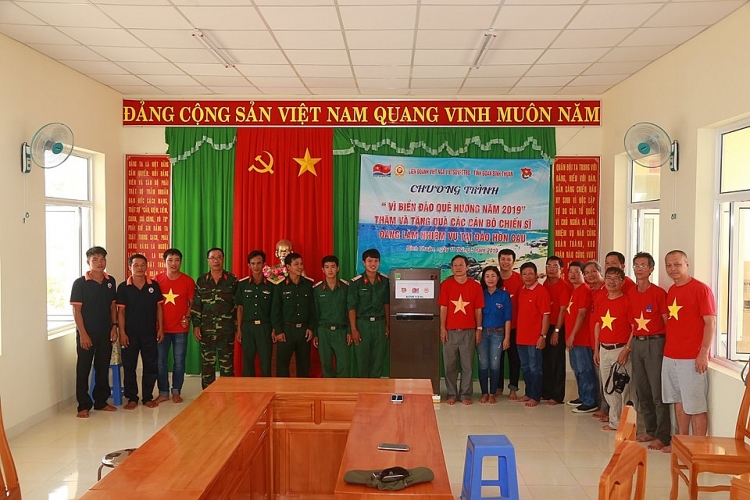 doan thanh nien va hoi cuu chien binh vietsovpetro vi bien dao que huong nam 2019