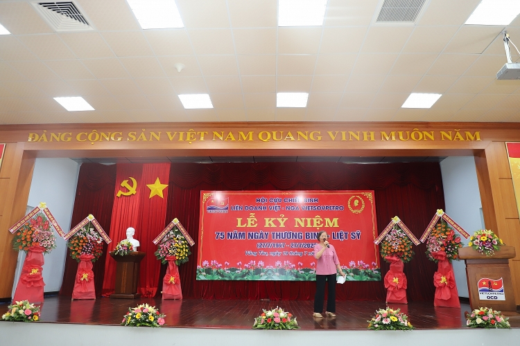 Vietsovpetro tổ chức Lễ kỷ niệm 75 năm ngày Thương binh – Liệt sĩ