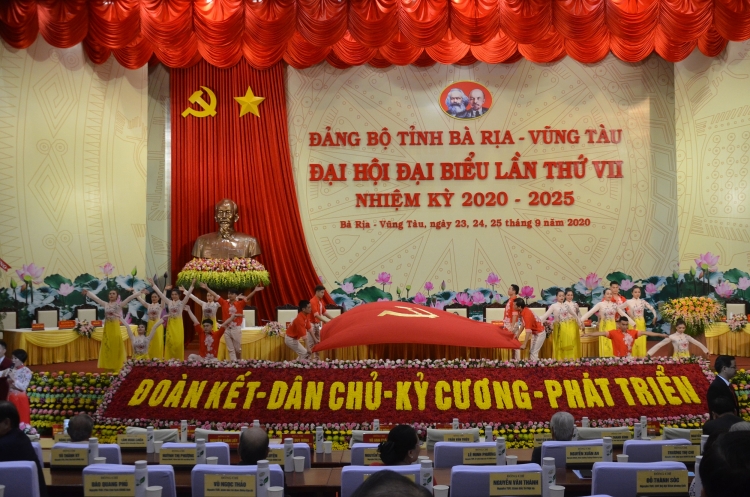 Khai mạc Đại hội Đại biểu Đảng bộ tỉnh Bà Rịa – Vũng Tàu lần thứ VII, nhiệm kỳ 2020 2025