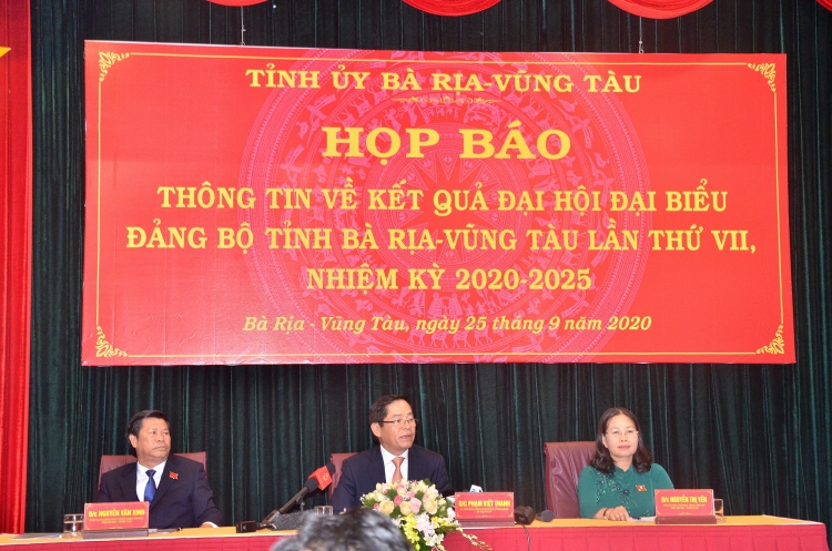 Bế mạc Đại hội Đảng bộ tỉnh Bà Rịa – Vũng Tàu lần thứ VII, nhiệm kỳ 2020 2025