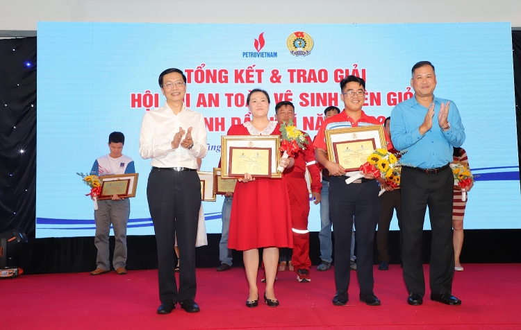 Bế mạc Hội thi An toàn vệ sinh viên giỏi ngành Dầu khí lần thứ IX năm 2022