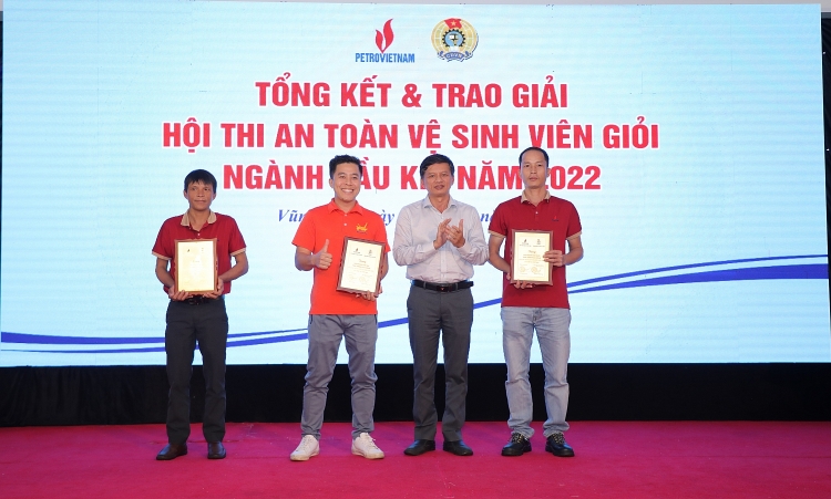 Bế mạc Hội thi An toàn vệ sinh viên giỏi ngành Dầu khí lần thứ IX năm 2022