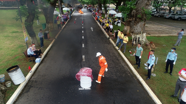 Bế mạc Hội thi An toàn vệ sinh viên giỏi ngành Dầu khí lần thứ IX năm 2022