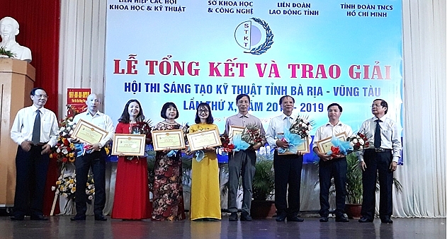 vietsovpetro dat thanh tich an tuong tai hoi thi sang tao ky thuat tinh ba ria vung tau