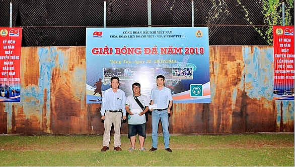 vietsovpetro to chuc thanh cong giai bong da nam nam 2019