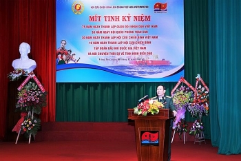 Hội CCB Vietsovpetro kỷ niệm 75 năm Ngày thành lập Quân đội Nhân dân Việt Nam