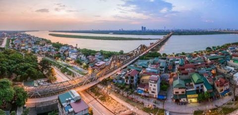 Hà Nội bác đề xuất làm cáp treo vượt sông Hồng