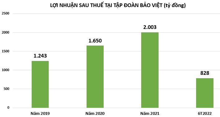 Bức tranh kinh doanh u ám của Tập đoàn Bảo Việt