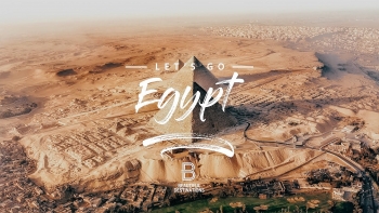 Trải nghiệm du lịch Ai Cập qua góc quay flycam