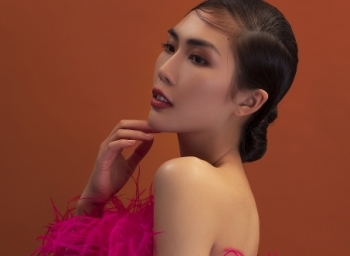 Hoa hậu Tường Linh “lột xác” trong bộ hình thời trang quý cô bí ẩn