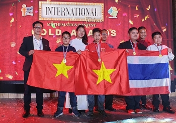 Học sinh Hà Nội giành 40 huy chương tại cuộc thi tìm kiếm tài năng Toán học quốc tế