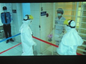Bộ Y tế tham gia diễn tập phòng chống Ebola