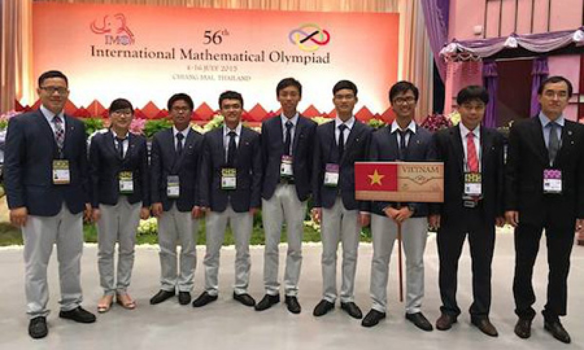 Việt Nam “nâng hạng” trong cuộc thi Olympic Toán học quốc tế
