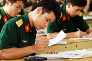 Công bố ngưỡng điểm xét tuyển vào 19 trường quân đội