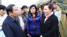 Bộ trưởng Y tế đến hiện trường vụ sập hầm Đạ Dâng