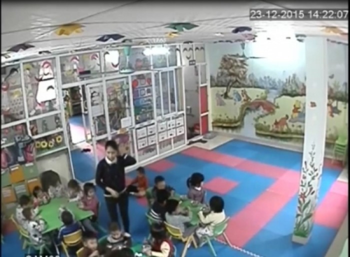 nha truong cong khai xin loi viec tre mam non bi danh