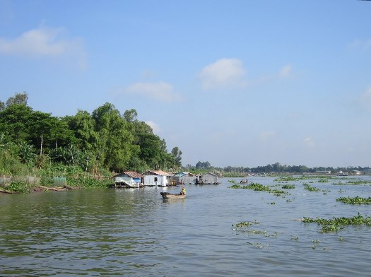 Kéo điện vượt sông Hậu ra cồn Phó Ba