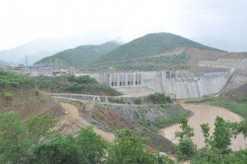 Thủy điện Trung Sơn phát điện tổ máy 1 vào tháng 11/2016