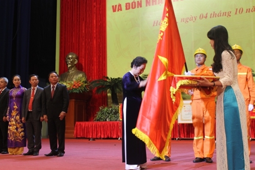 Tổng công ty Điện lực miền Bắc đón nhận Huân chương Độc lập hạng Nhất