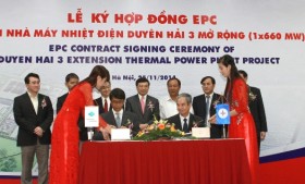 Ký hợp đồng EPC dự án Nhà máy nhiệt điện Duyên Hải 3 mở rộng