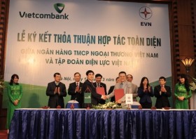 EVN ký thỏa thuận hợp tác toàn diện với Vietcombank