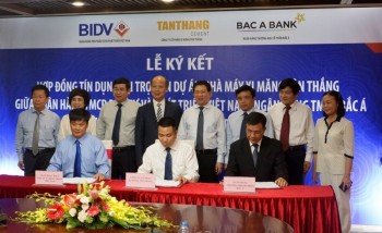 BIDV và BacABank tài trợ vốn dự án xi măng Tân Thắng