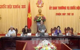 Khai mạc Phiên họp 22 Ủy ban Thường vụ Quốc hội khóa XIII