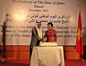 Đại sứ quán Nhà nước Qatar tại Việt Nam tổ chức Lễ kỷ niệm Quốc khánh lần thứ 134