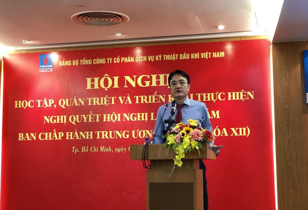 dang uy ptsc quan triet va trien khai thuc hien cac nghi quyet hoi nghi trung uong 8 khoa xii