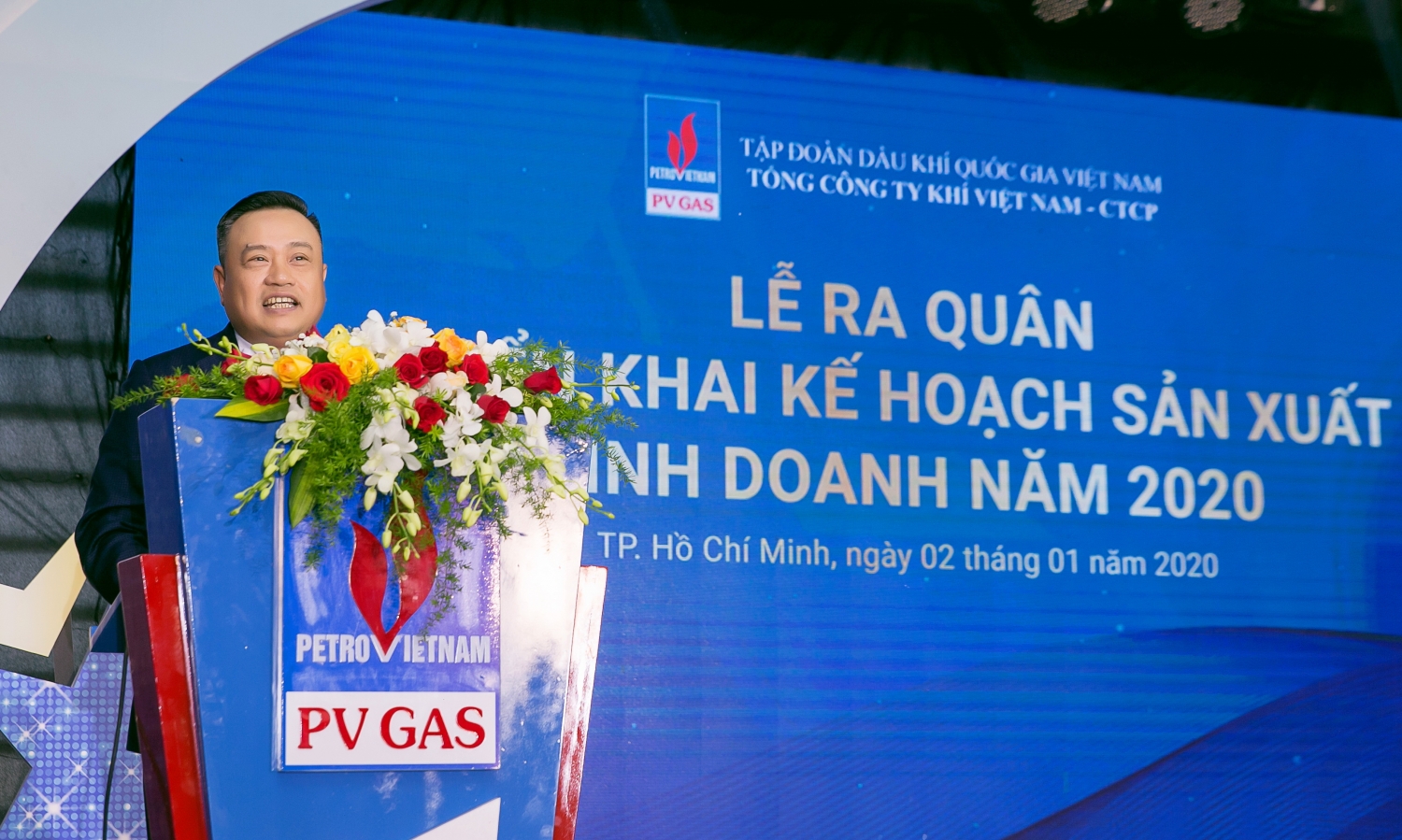 pv gas to chuc le ra quan trien khai ke hoach san xuat kinh doanh nam 2020