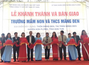 PV GAS tài trợ 12 tỷ đồng xây dựng trường học ở Kon Tum
