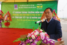 PVFCCo thực hiện chương trình an sinh xã hội tại Thanh Hóa