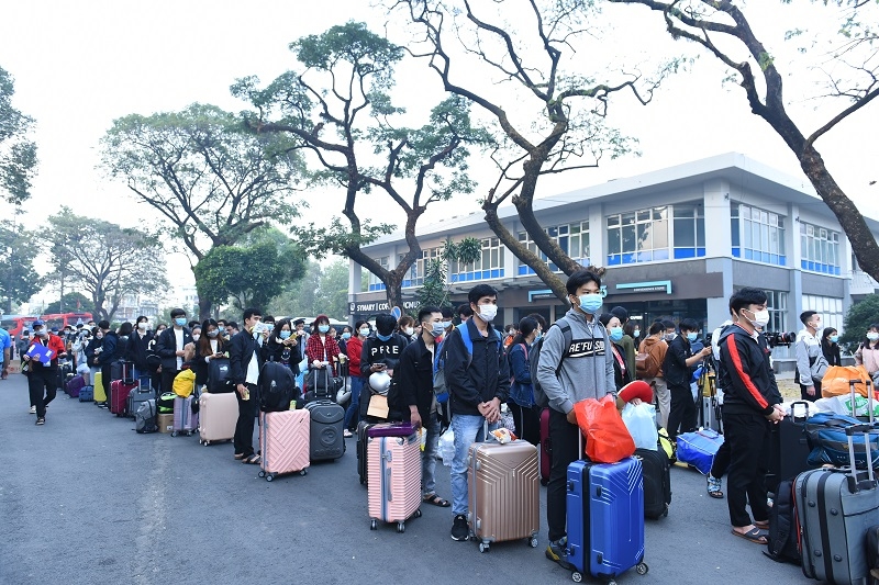 Khởi hành chương trình “Cùng PVOIL về quê đón Tết” – Xuân Tân Sửu 2021