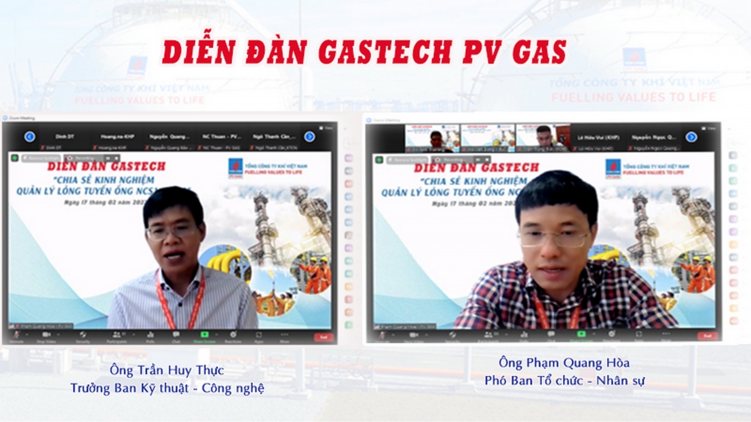 Khai mạc Diễn đàn PV GAS với nhiều nội dung thiết thực, đẩy mạnh “cuộc sống làm việc trực tuyến”
