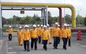 PV Gas kiểm tra an toàn tại Trung tâm phân phối khí Phú Mỹ