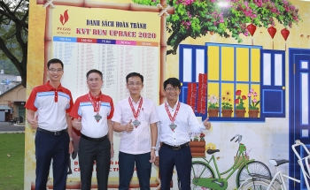 Gần 200 VĐV tham gia giải chạy bộ tích lũy KVT RUN UPRACE 2021