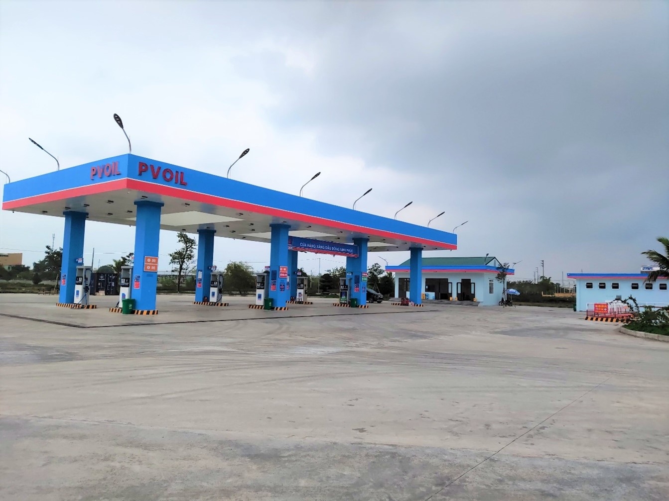 CHXD Đông Ninh Phúc tại địa chỉ km9+400 cao tốc Cao Bồ – Mai Sơn, xã Ninh Phúc – TP.Ninh Bình